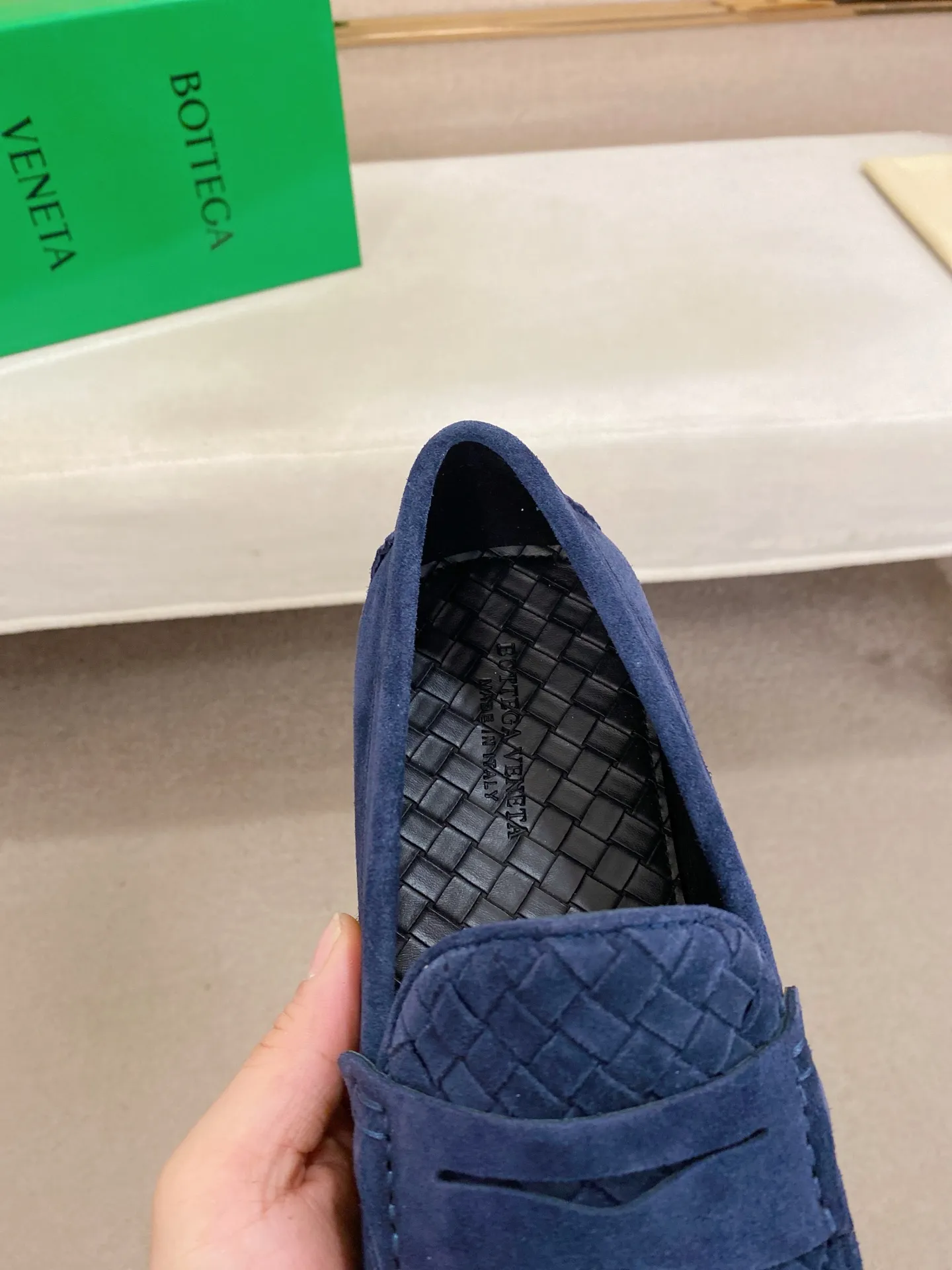 Men's shoes 💰 400💰 (Niu Li + Niu Pad) [BV] latest hot style‼ ️Casual men's shoes, uppers imported deer pattern first-layer cowhide ➕Full imported cowhide lining✔️Exquisite workmanship, excellent foot feel, special rubber soles✔️, cool and fashionable, the latest fashion, fashionable outsole, hurry up. Code number: 38-44 (can be customized to 37.45, non-refundable)